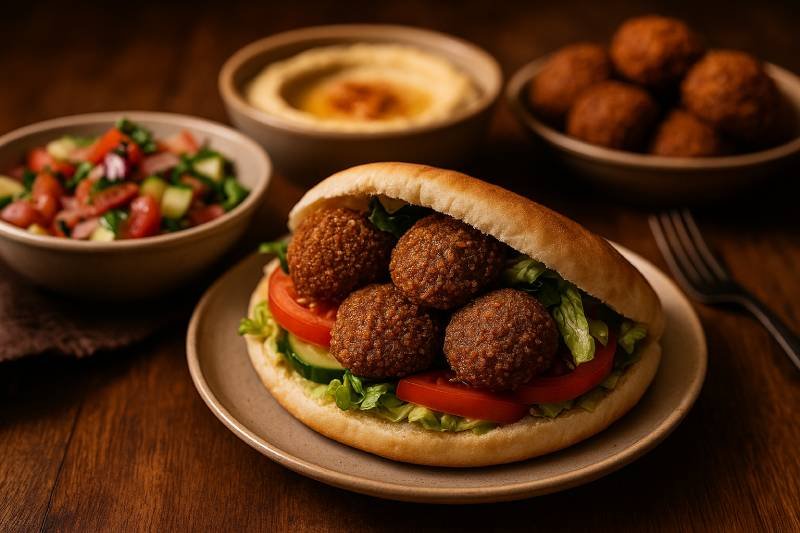 ما الذي يميز أفضل مطعم فلافل بالقرب منك