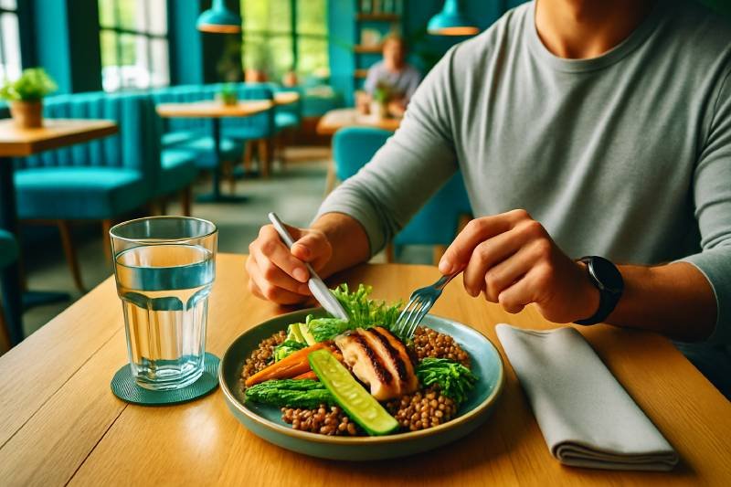 أنواع مطاعم تقدم أكل صحي وسريع